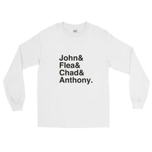 Load image into Gallery viewer, RHCP John  Flea  Chad  Anthony Long Sleeve T-Shirt