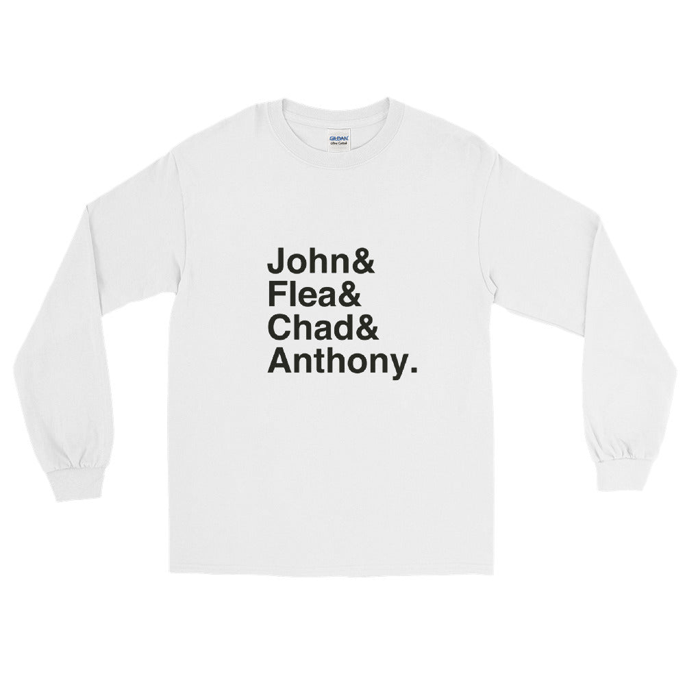 RHCP John  Flea  Chad  Anthony Long Sleeve T-Shirt
