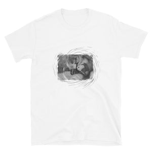 Nirvana Kurt Cobain Guitar Swirl Short-Sleeve Unisex T-Shirt