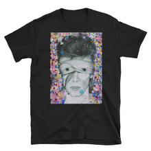 Load image into Gallery viewer, DAVID BOWIE Aladdin Sane Abstract Colours Short-Sleeve Unisex T-Shirt