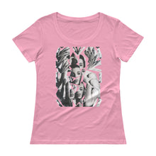 Load image into Gallery viewer, PRINCE Collage Ladies&#39; Scoopneck T-Shirt