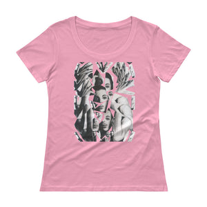 PRINCE Collage Ladies' Scoopneck T-Shirt