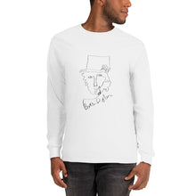 Load image into Gallery viewer, BOB DYLAN Line Drawing Unisex Long Sleeve Shirt