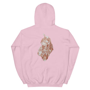 Chinese Oracle Bone "To pray for blessings with a bottle of wine" Unisex Hoodie