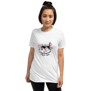 Doggie 'I long for you' handwritten quote Short-Sleeve Unisex T-Shirt