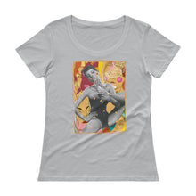Load image into Gallery viewer, KATE MOSS Pop Art Ladies&#39; Scoopneck T-Shirt