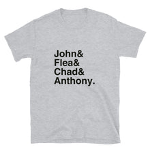 Load image into Gallery viewer, RHCP John Flea Chad &amp; Anthony Short-Sleeve Unisex T-Shirt