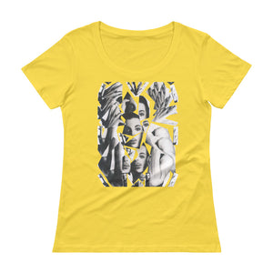PRINCE Collage Ladies' Scoopneck T-Shirt