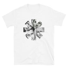 Load image into Gallery viewer, Red Hot Chili Peppers Charcoal Portraits Star Short-Sleeve Unisex T-Shirt