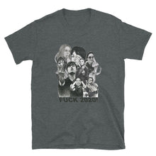 Load image into Gallery viewer, MurkyArt Fuck 2020 Collage of Drawings Short-Sleeve Unisex T-Shirt