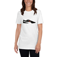 Load image into Gallery viewer, BLACK PUMAS Band and Shoe Short-Sleeve Unisex T-Shirt