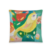 Load image into Gallery viewer, Canary painting based on Norwich City Football Club mascot Double-sided CushionBasic Pillow