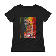 Load image into Gallery viewer, BOB MARLEY Ladies&#39; Scoopneck T-Shirt