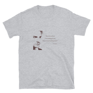MIKE PATTON "How do you know I was looking at you?" Short-Sleeve Unisex T-Shirt