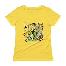 Load image into Gallery viewer, Flood of Love Ladies&#39; Scoopneck T-Shirt
