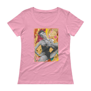 KATE MOSS Pop Art Ladies' Scoopneck T-Shirt