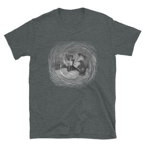 Nirvana Kurt Cobain Guitar Whirlwind Short-Sleeve Unisex T-Shirt