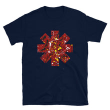 Load image into Gallery viewer, Red Hot Chili Pepper Star Splattered Paint Short-Sleeve Unisex T-Shirt