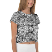 Load image into Gallery viewer, Great Music All-Over Print Crop Tee