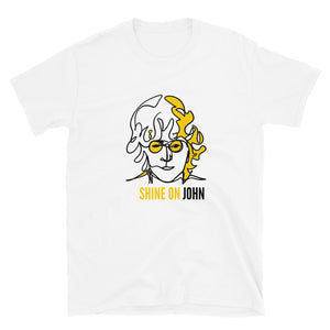 JOHN LENNON "Shine On John" Short-Sleeve Unisex T-Shirt